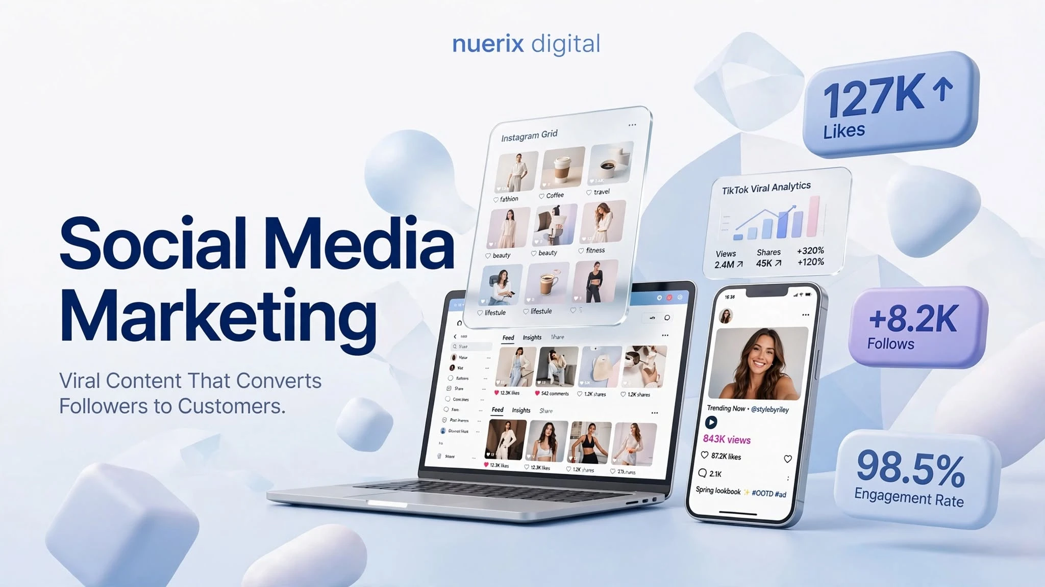 Social media marketing services in Chennai by NuerixDigital