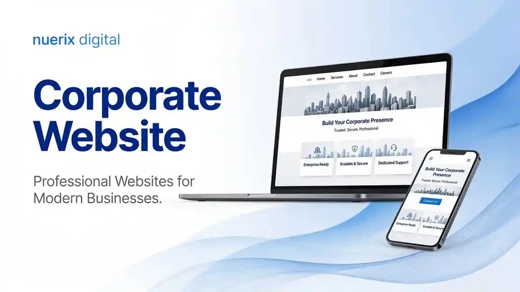 Corporate Website Development Company in Chennai - NuerixDigital