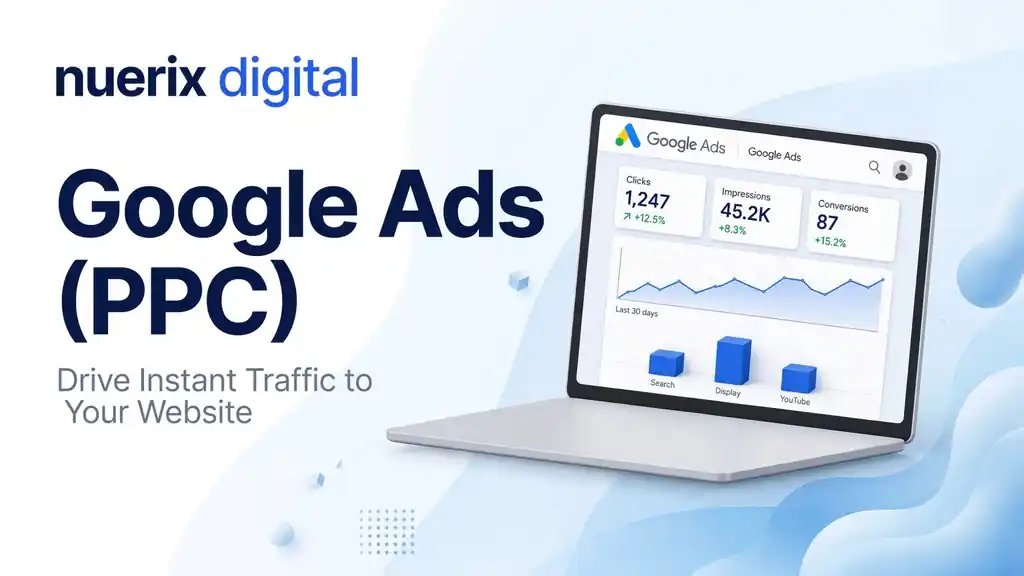 Google Ads & PPC Services in Chennai - NuerixDigital